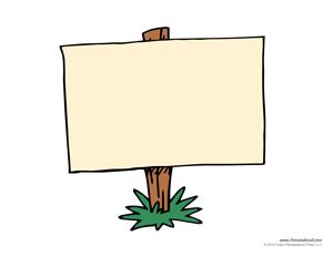 blank sign templates  printable sign templates blank sign pdfs images