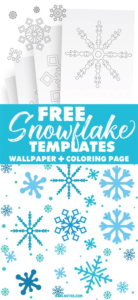 snowflake template  printable  easy   print