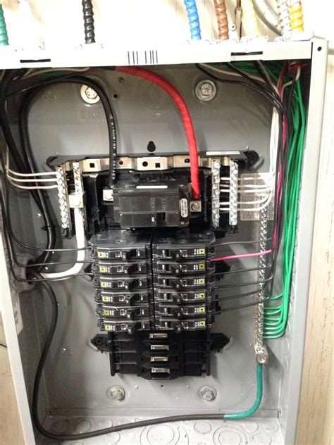 wiring breaker panels