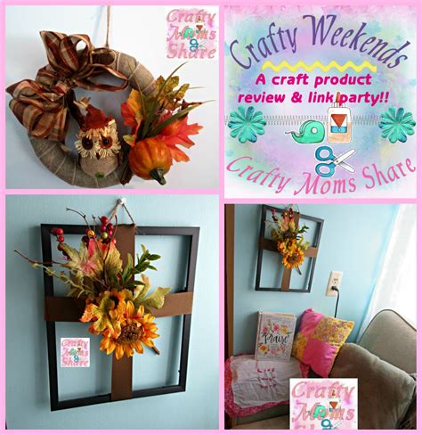crafty moms share autumn crafts  dollar tree supplies