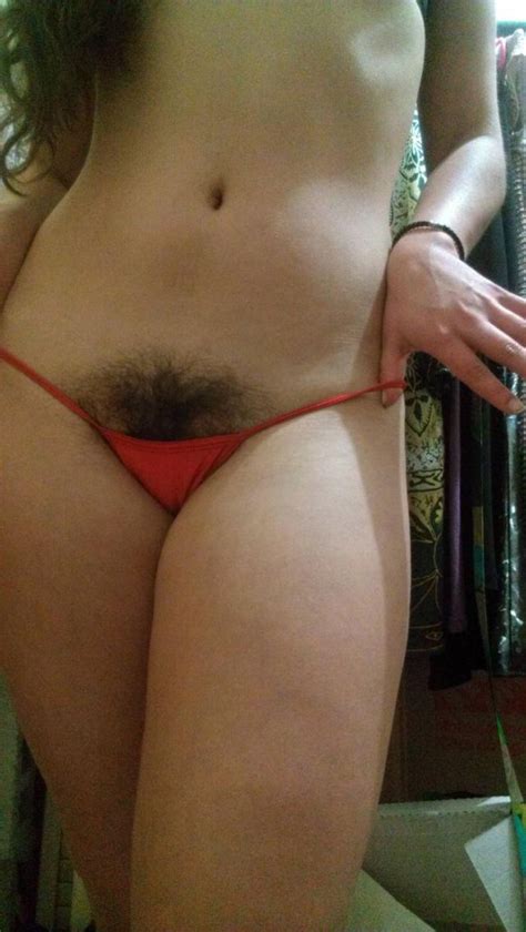 Red Panties Hairy Pussy Luscious