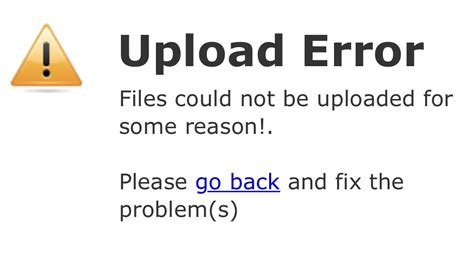 unable  submit  form   error upload error