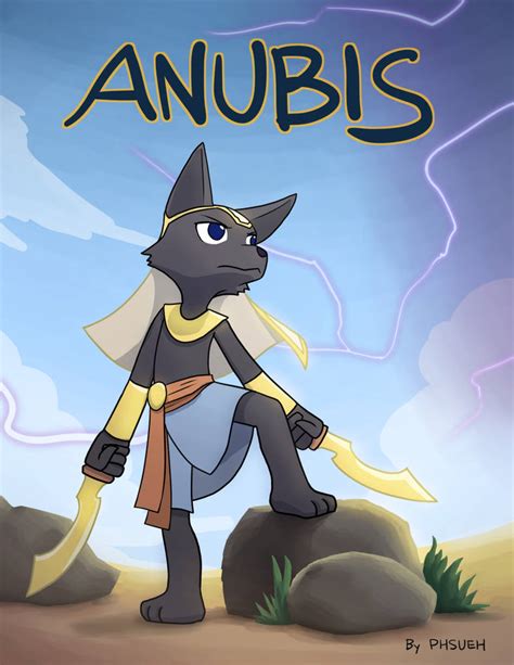 anubis cover page by phsueh on deviantart