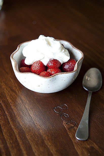 Strawberries And Whipped Cream