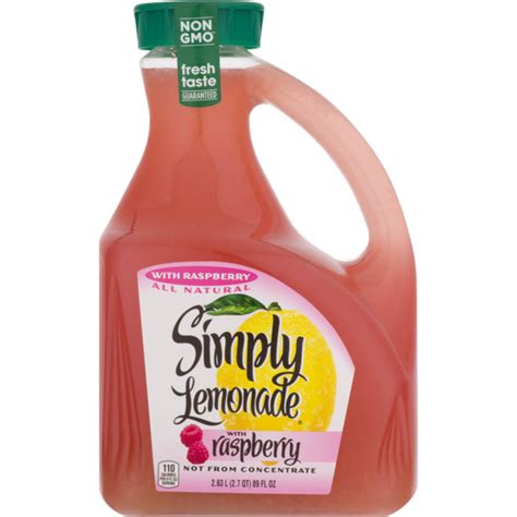 simply lemonade nutrition label best label ideas 2019