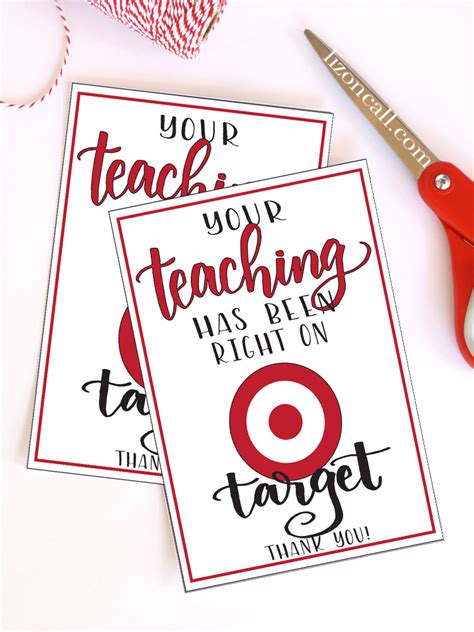 teacher target gift card printable printable word searches