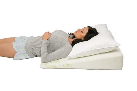 deluxe comfort wedge pillow  dr recommended large full size premium deluxe body positioner