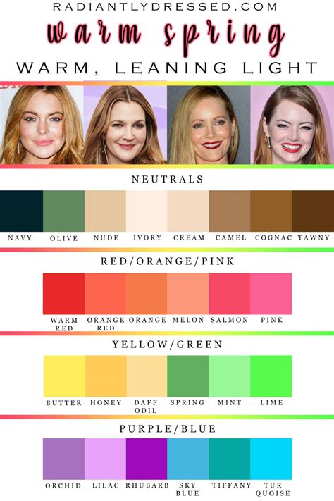 color palette  spring image