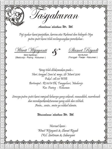Contoh Surat Nikah Kristen Suratmenyuratnet