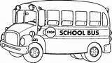 Bus Coloring Transportation Printable Pages sketch template
