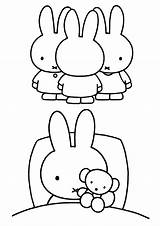 Miffy Coloring Pages Coloringpages1001 Tv sketch template