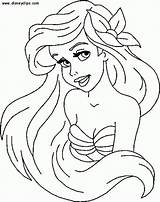 Mermaid Coloring Baby Little Pages Ariel Getdrawings sketch template