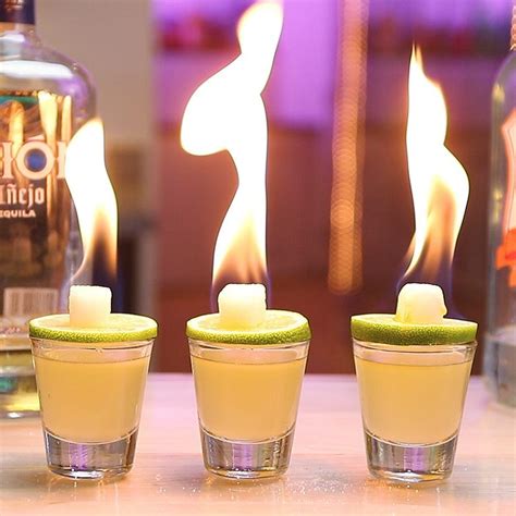 Flaming Shots And Drinks Tipsy Bartender Flaming Drinks Recipe Tipsy