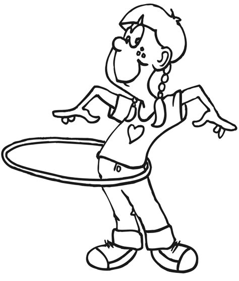 hula hoop colouring pages clip art library