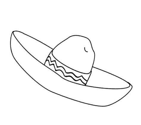 sombrero coloring pages  printable coloring pages  kids