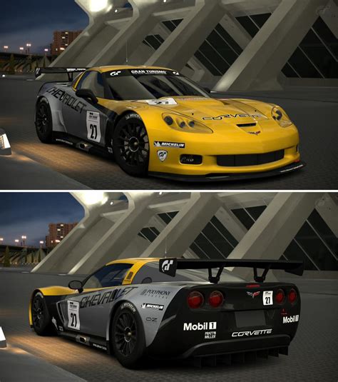 chevrolet corvette   lm race car   gt garage  deviantart