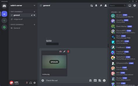 How To Mark Text Or Image As Spoiler On Discord 2024 Beebom