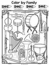 Music Instrument Instruments Families Worksheets Orchestra Musical Family Coloring Printable Kids String Workbook Lesson Plans Activities Sheet Teacherspayteachers Lessons Jervis sketch template