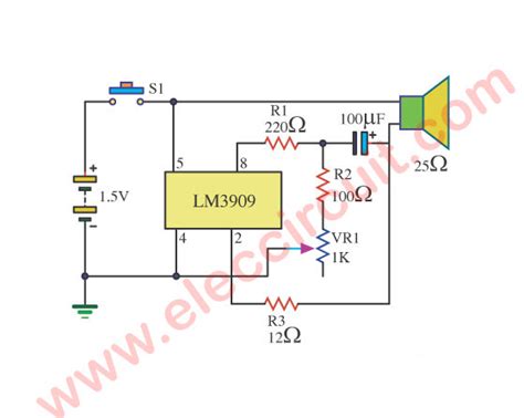 simple sound effects circuits eleccircuitcom