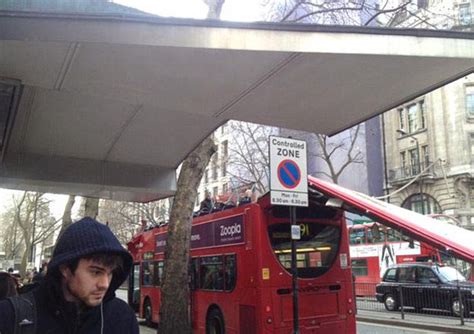 Five People Injured When London Bus Gets Roof Ripped Off By A Tree Others