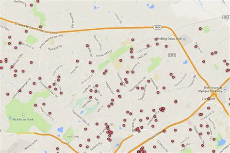 Registered Sex Offender Map Of San Antonio Area Zip Codes Houston