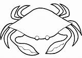 Crab Outline Coloring Horseshoe Printable Crabs Pattern Drawing Pages Line Getdrawings Hermit Patterns Getcolorings Snakes Scales Clipartmag Blue Jellyfish sketch template