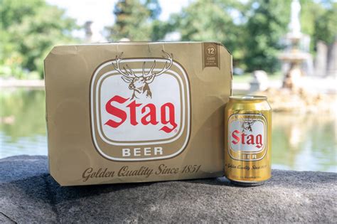 stag beer golden classic design returns  celebrate belleville