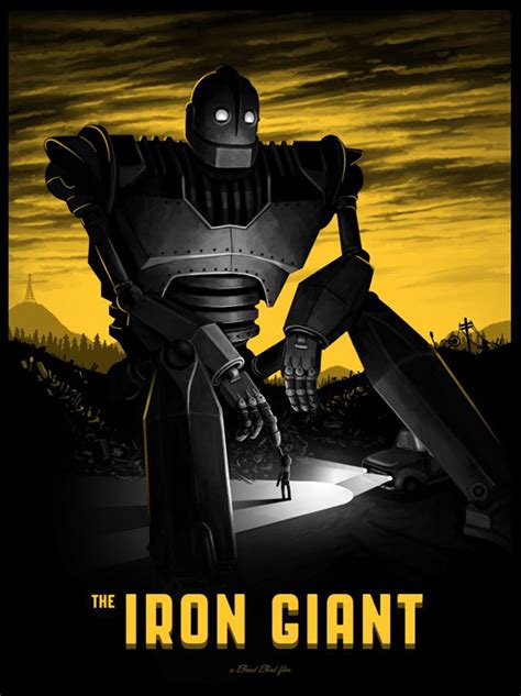 iron giant mondo poster art — geektyrant