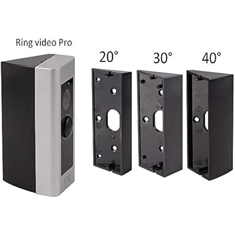 doorbell bracket mount  ring video pro angle degree adjustment kit  ebay