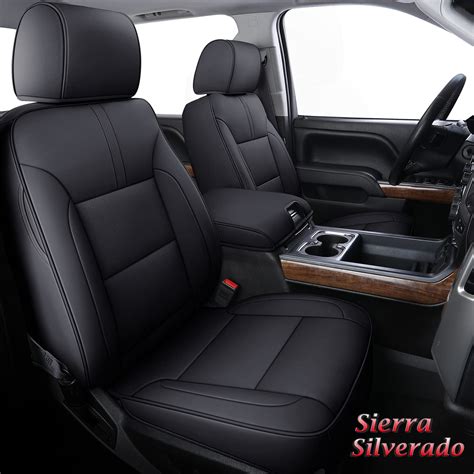 buy coverado chevy silverado gmc sierra seat covers waterproof leather auto seat protectors