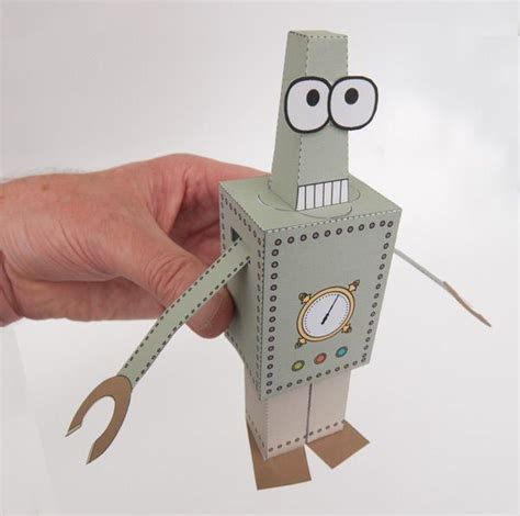 paperbot paper robot  print    paper robot paper toys