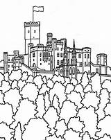 City Coloring Cell Skyline Getdrawings Drawing sketch template