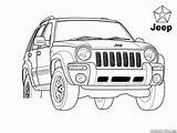Jeep Coloring Pages Universal Jeeps Colorkid sketch template