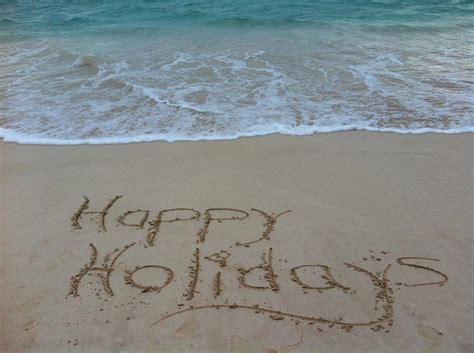 happy holidays beach messages photograph  angela bushman fine art