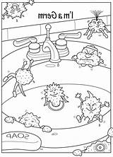 Coloring Bacteria Pages Getdrawings Getcolorings Color Pa sketch template