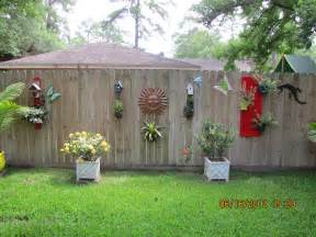 decorating  plain wooden fence outdoor fence decor fall outdoor