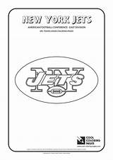 Coloring Pages Nfl Logos Football Cool American Teams York Jets Helmet Chief Master Drawing Team Clubs Paintingvalley sketch template