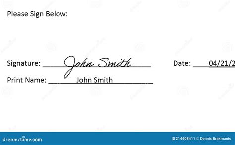 signing signature  portable format  date  print   white