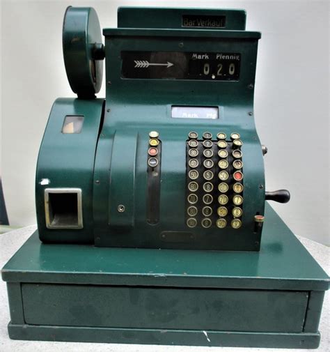 national vintage mechanical cash register circa  catawiki