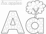 Bingo Letter Dauber Pages Coloring Preschool Dot Apple Worksheets Alphabet Printables Abc Printable Do Coloring4free Activities Dabbers Dabber Letters Crafts sketch template