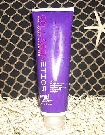 devoted creations collagenetics    lotion red light