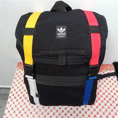 tas ransel adidas originals adventure backpack  black ay fesyen pria tas dompet