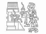 Xiuhtecuhtli Aztec God Fire Coloring Heat Pages Categories sketch template