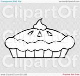 Whipped Pumpkin Pie Outline Coloring Fresh Cream Illustration Rf Royalty Clipart Toon Hit sketch template