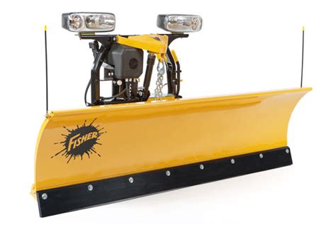 fisher sd series snow plow dejana truck utility equipment