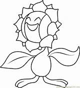 Sunflora Magnezone Coloringpages101 Pokémon sketch template