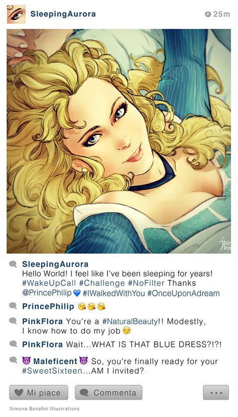 what if disney characters had instagram accounts