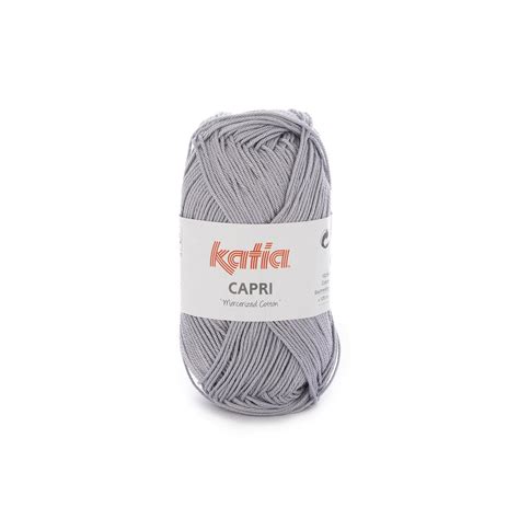 katia filati cotone capri grigio shop online emma fassio