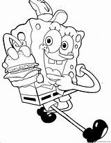 Spongebob Patty Krabby Coloring Pages Bubakids Concerning Thousand Photographs Line Through Cartoon sketch template