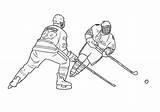 Coloring Pages Hockey Drawing Rink Sox Red Ice Kids Player Jets Winnipeg Boston Toronto Sport Printable Clipart Dessin Goalies Leafs sketch template